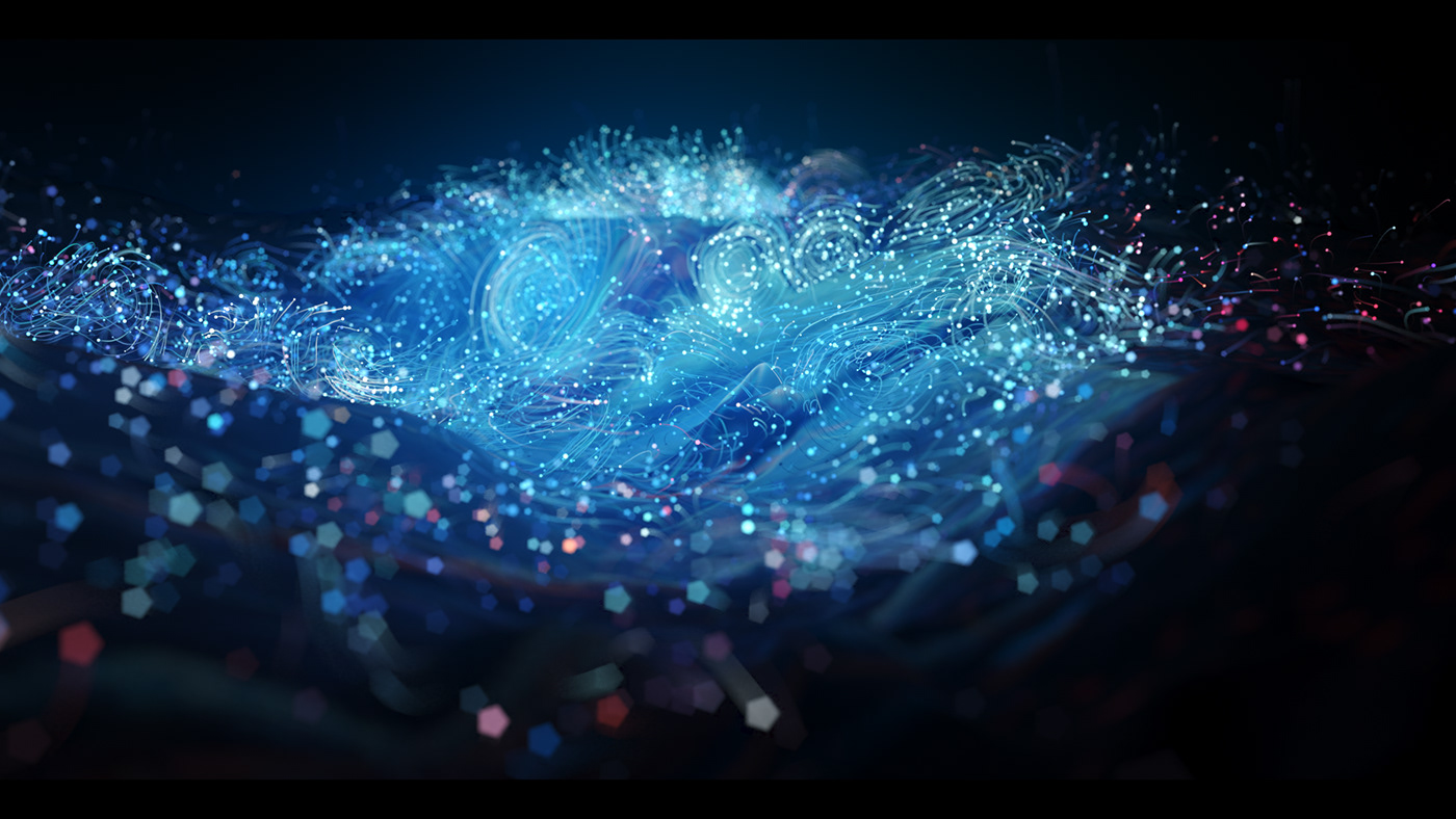 Fast-paced dynamic particle visual effects representation